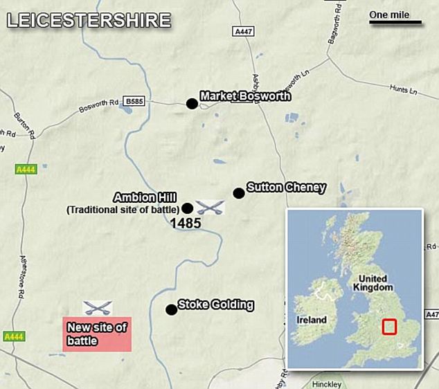 Image of Richard The Third True Location Of Bosworth Feb 2010 3