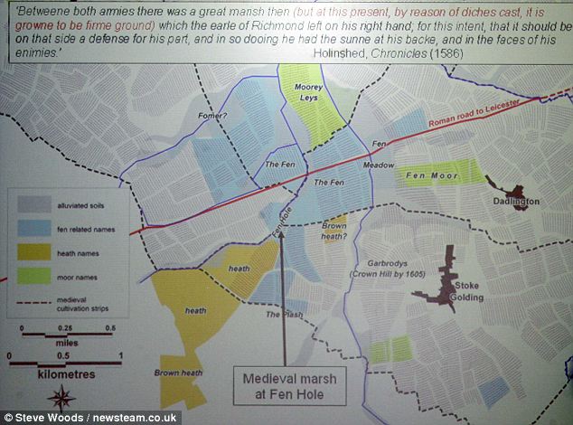 Image of Richard The Third True Location Of Bosworth Feb 2010  1