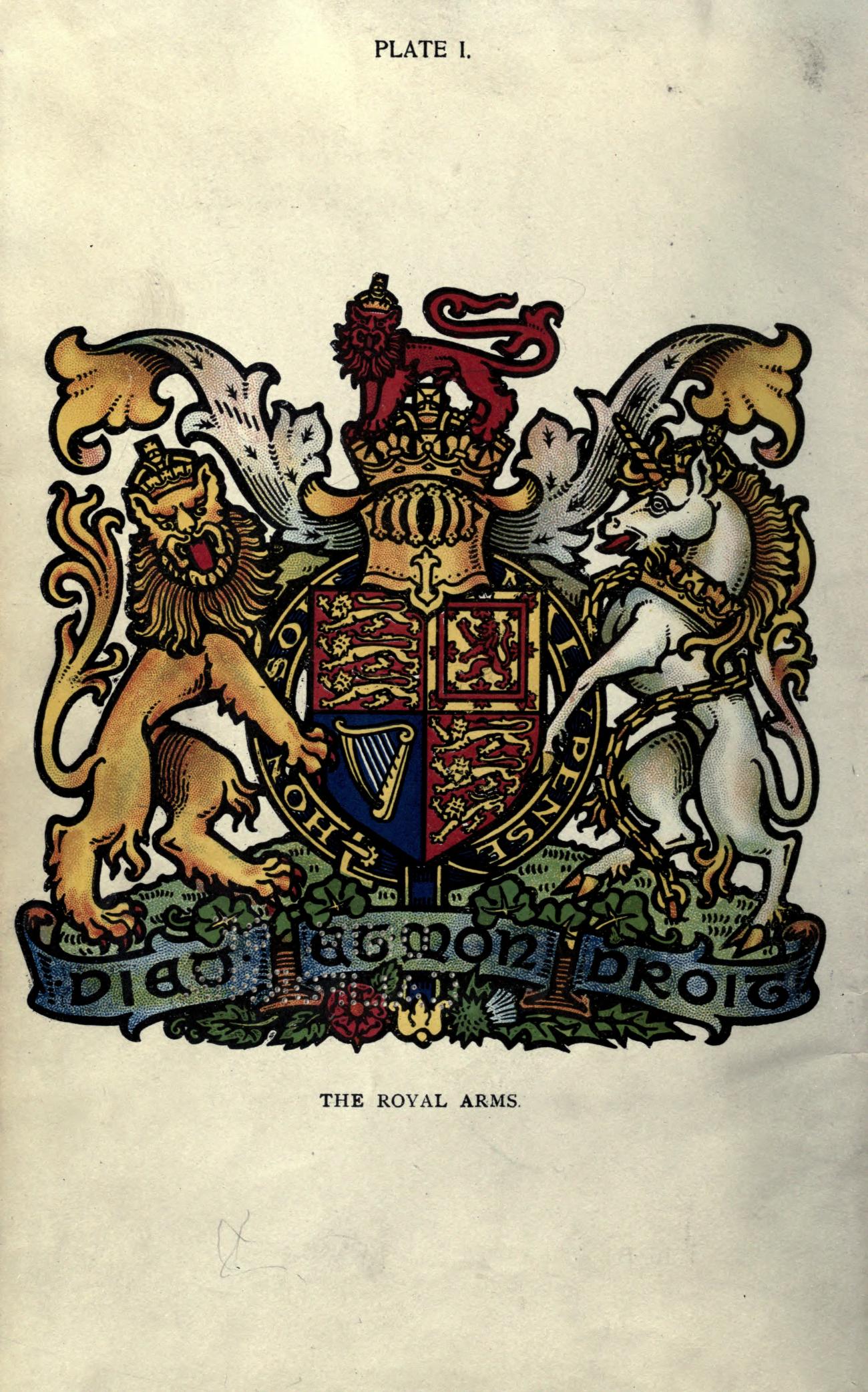 Image of A Complete Guide To Heraldry 1909 Inside Cover