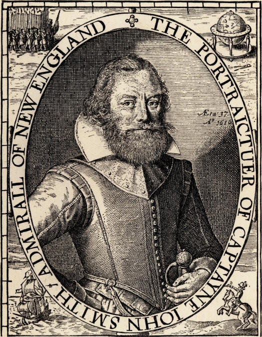 Image of Capt John Smith Engraving